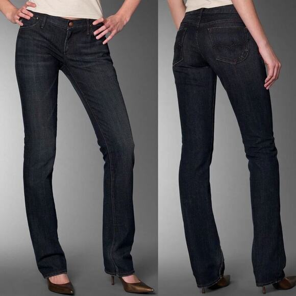 Goldsign 'Envy' Straight Leg Stretch Jeans Size 26 - Picture 16 of 16